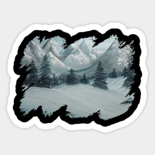 Early Snow Sticker